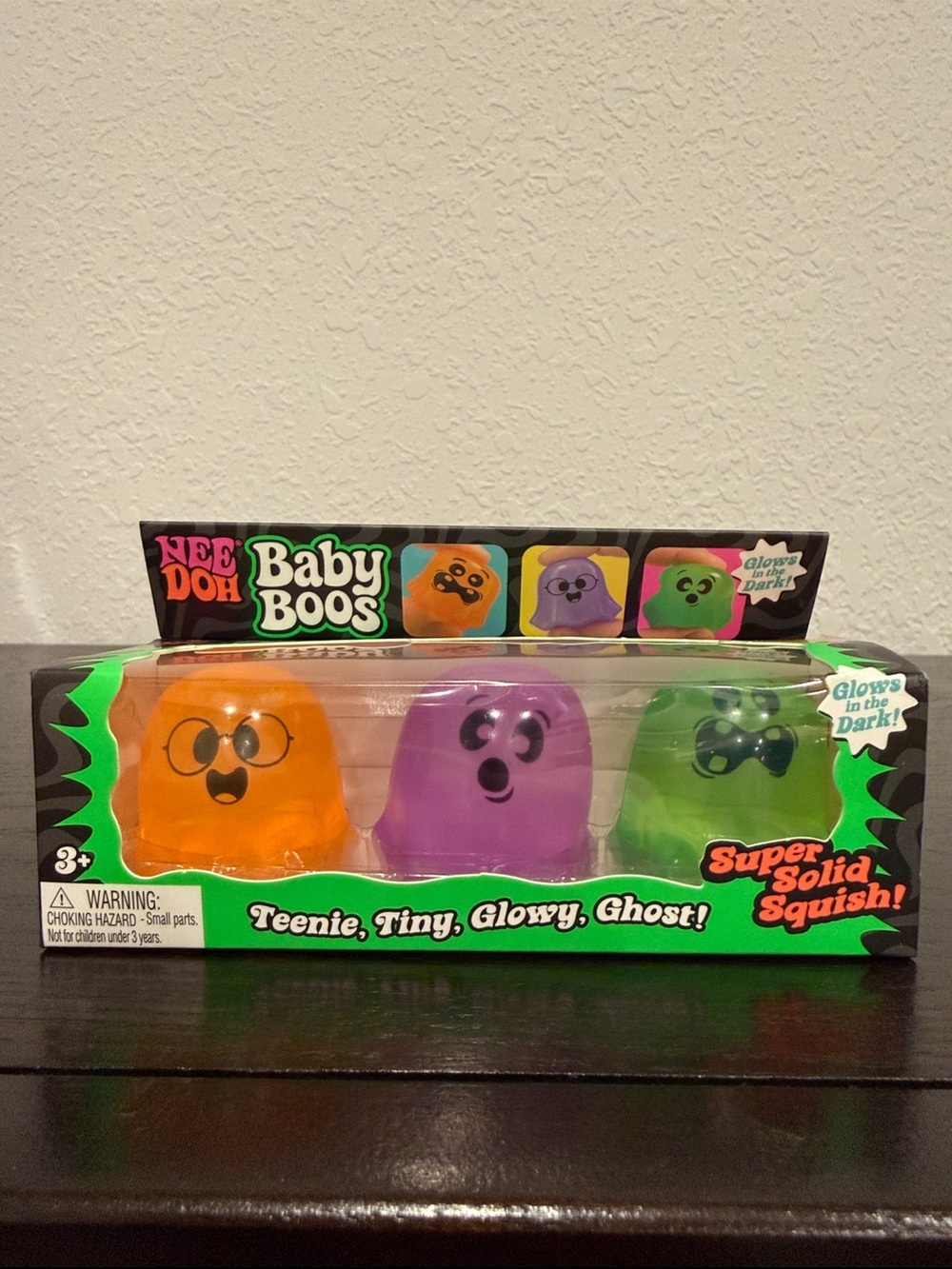 NeeDoh Glow-In-The-Dark Baby
Boos Squishy Toy Set